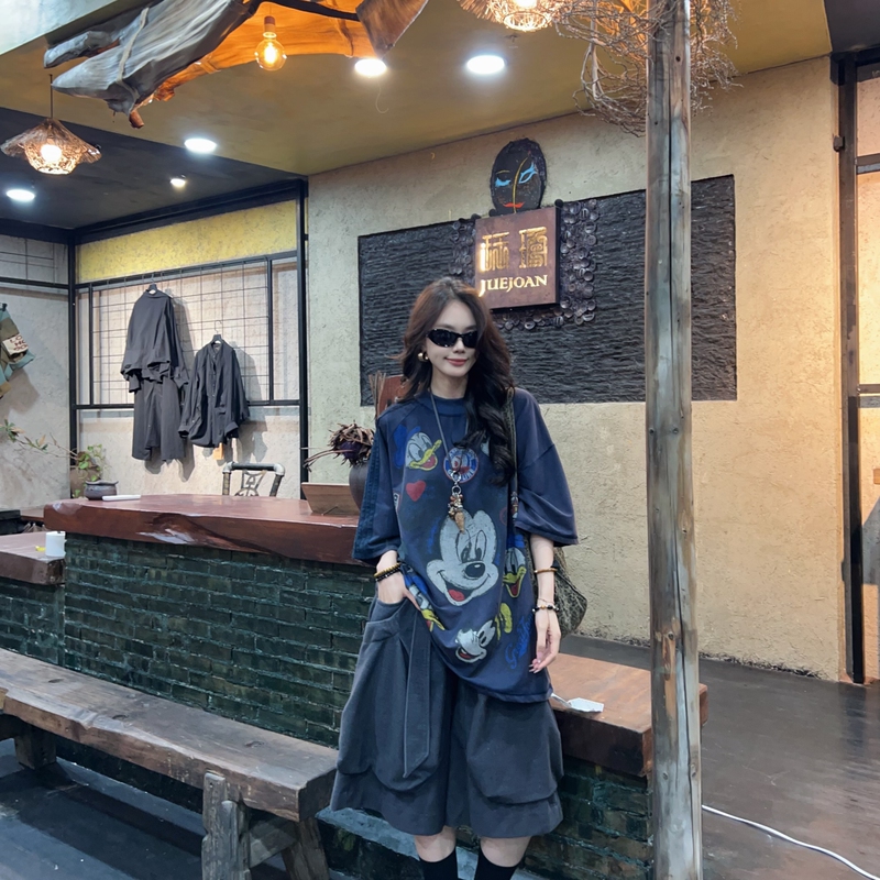 6.5 in Stock [Vintage Clothing] Niche Vintage Distressed Color-Blocked Cargo Pants # Limited Purchase for Single Orders