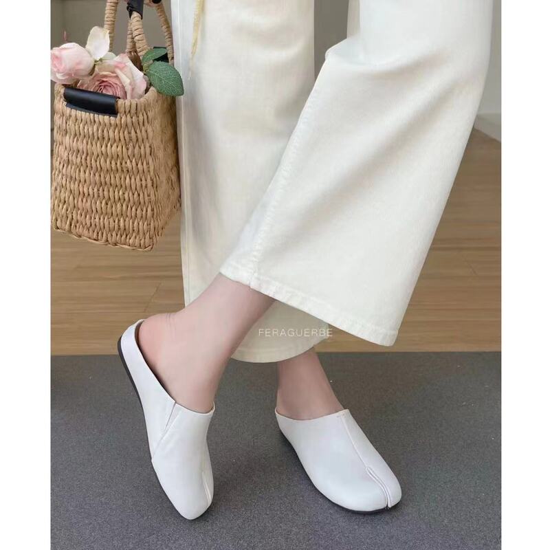 7.20 in Stock - Farah - Regular Size, Regular Purchase - Fashionable Closed-Toe Split-Toe Pig's Trotters Shoes # Limited Purchase for Single Orders 7.20 in Stock - Farah - Regular Size, Regular Purchase - Fashionable Closed-Toe Split-Toe Pig's Trotters Shoes # Limited Purchase for Single Orders