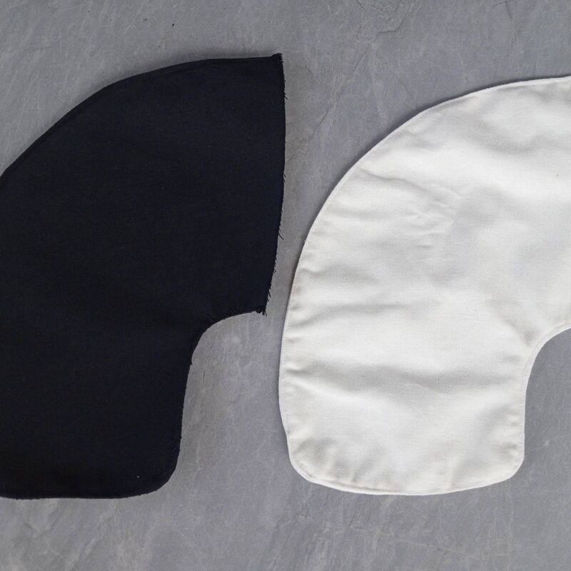 DIY Fabric Pockets for Skirts, Pants, and Dresses Made from Self-Sewn Canvas Fabric with Side Seam Pockets