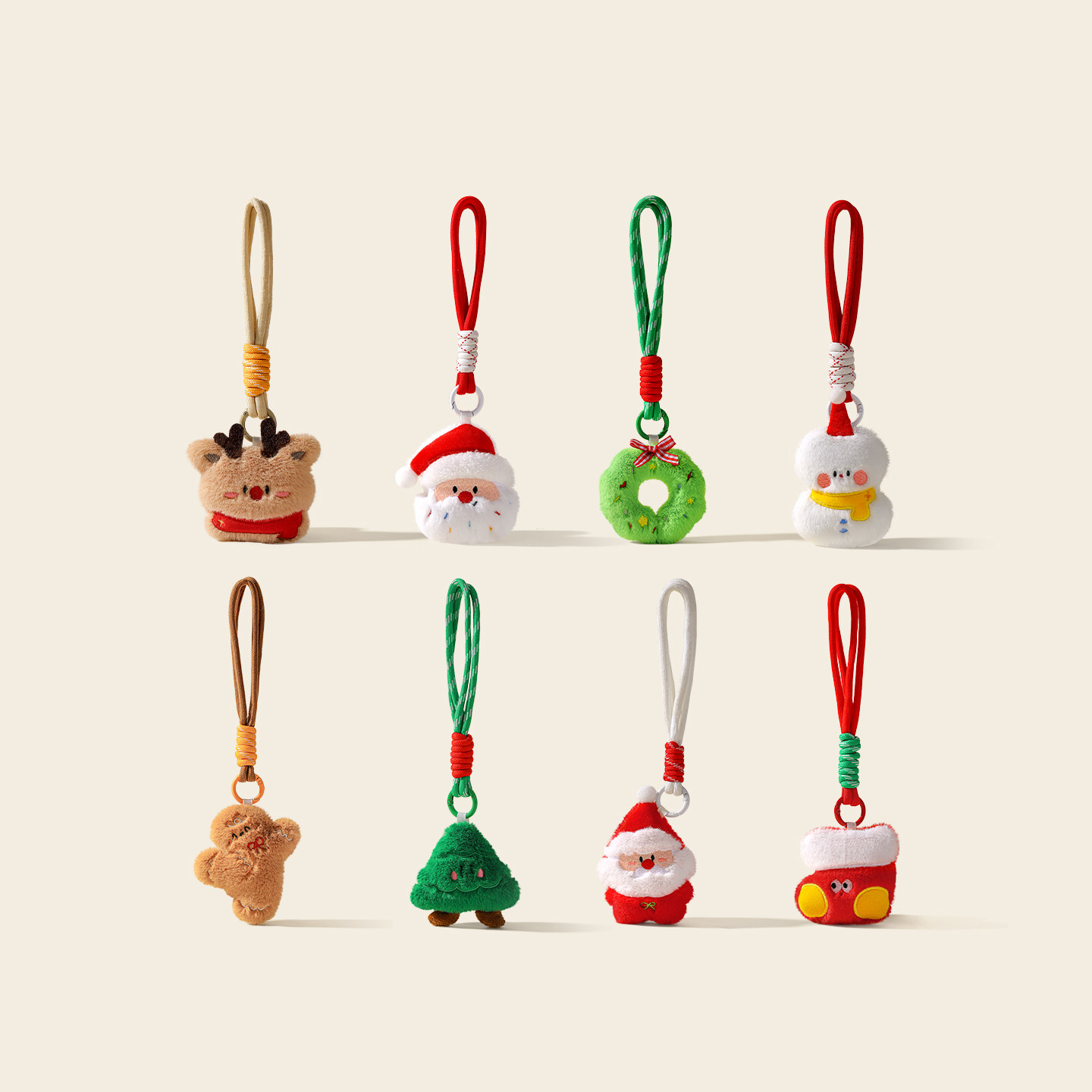 Рождественская елка плюшевая кукла сумка кулон милая кукла школьная сумка кулон атмосфера брелок женский рождественский подарок