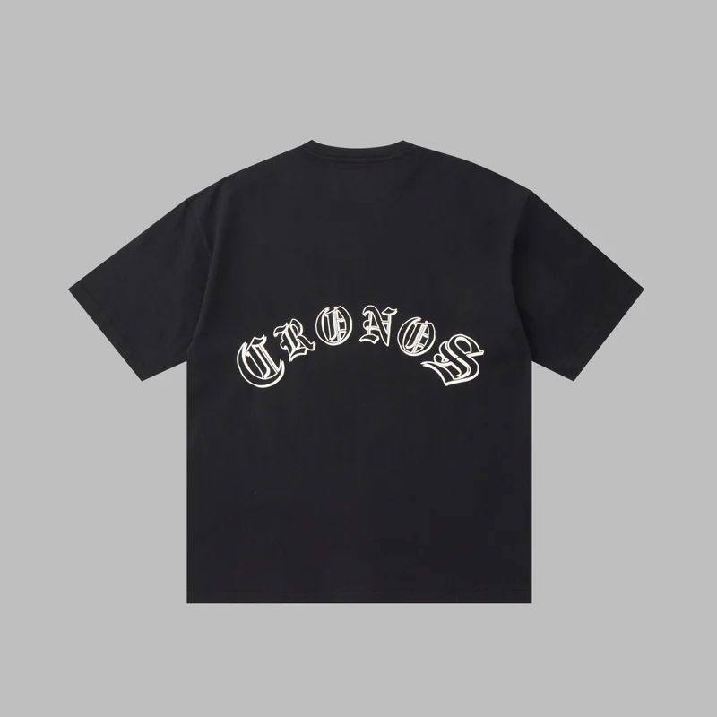 CRONOS Japanese minimalist style fitness short-sleeved men's training versatile loose sporty casual off-the-shoulder half-sleeved T-shirt