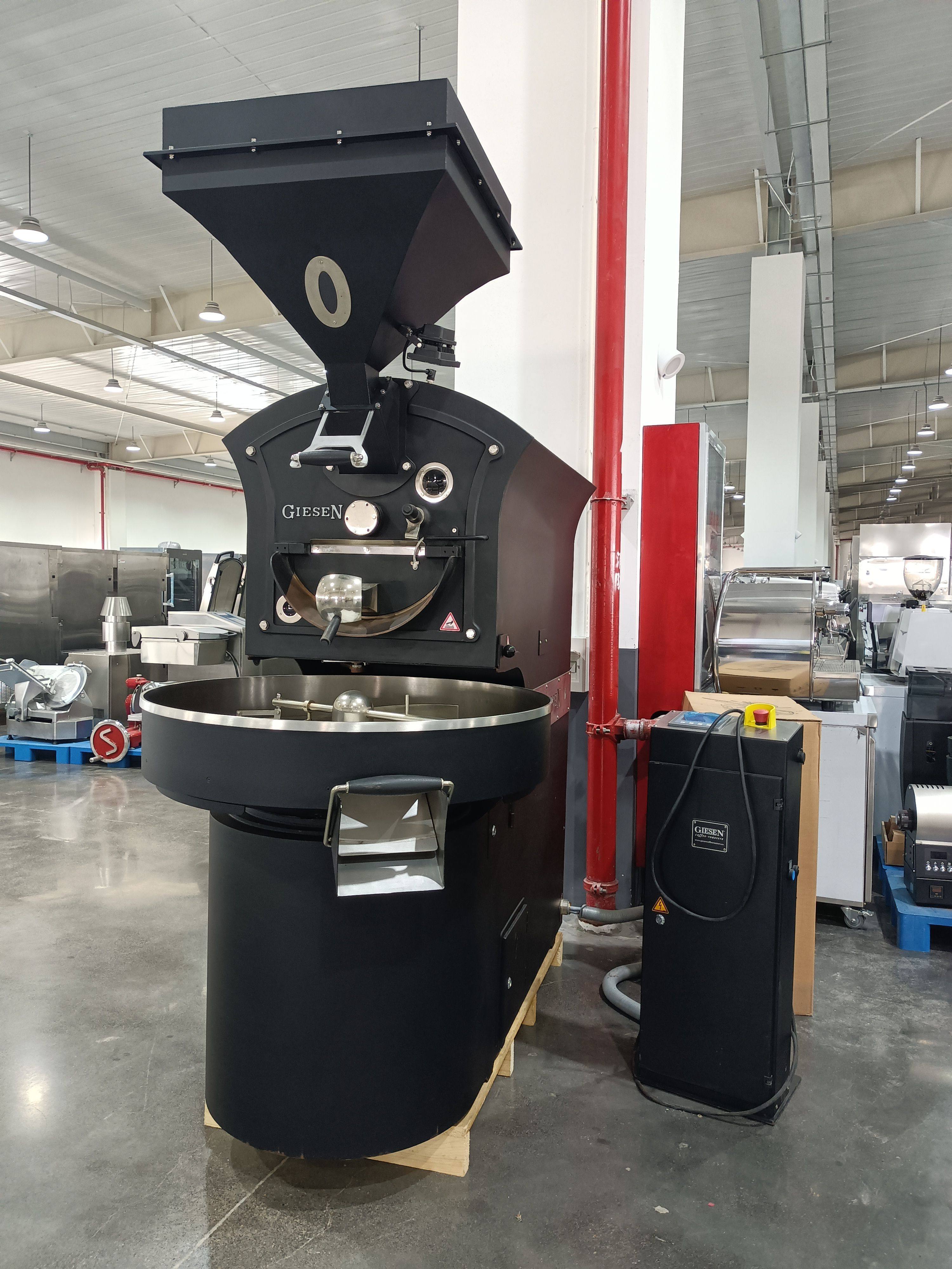 二手德国GIESEN 咖啡豆烘烤机giesen 吉神15公斤烘焙机烘豆机