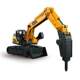 Children's Hand-Cranked Excavator Toy, Construction Vehicle, Digging Grabber Machine, 667 Drilling Machine, Grabber Truck for Boys