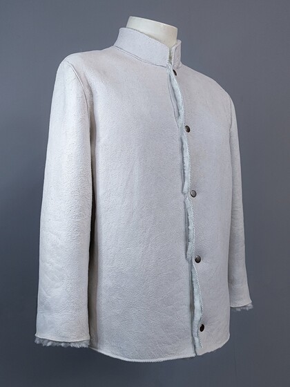 秋冬中老年羊皮袄纯皮毛一体男皮衣真皮内胆休闲加厚羊毛防寒外套