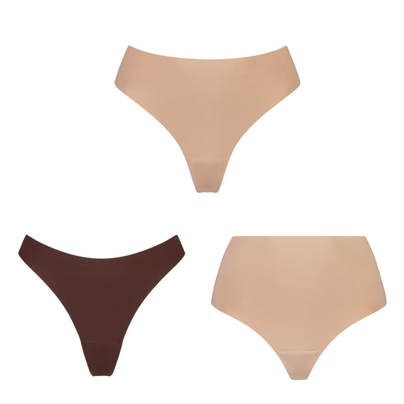 Tayor·【Mixed Three-Pack】Invisible Seamless Anti-Embarrassment Line Sports Thong Non-Pinching T-String Underwear