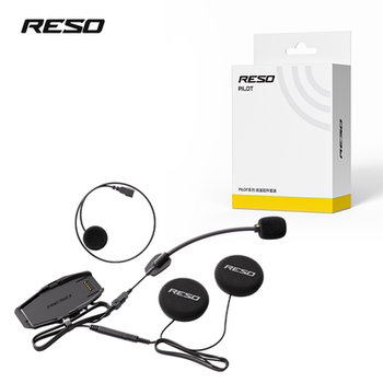 Pilot motorcycle helmet bluetooth headset motorcycle equipment intercom collision warning magnetic base accessories package