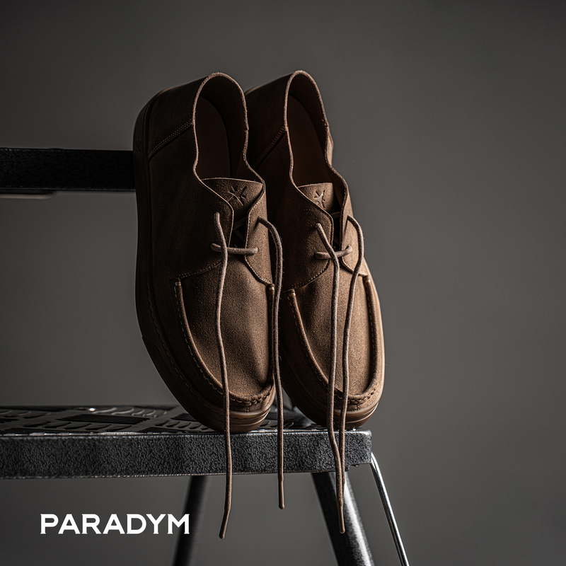 Paradym's New Product Nimbus Is a Lightweight, Durable, Versatile, Casual Shoe with a Distressed Finish and No Structure