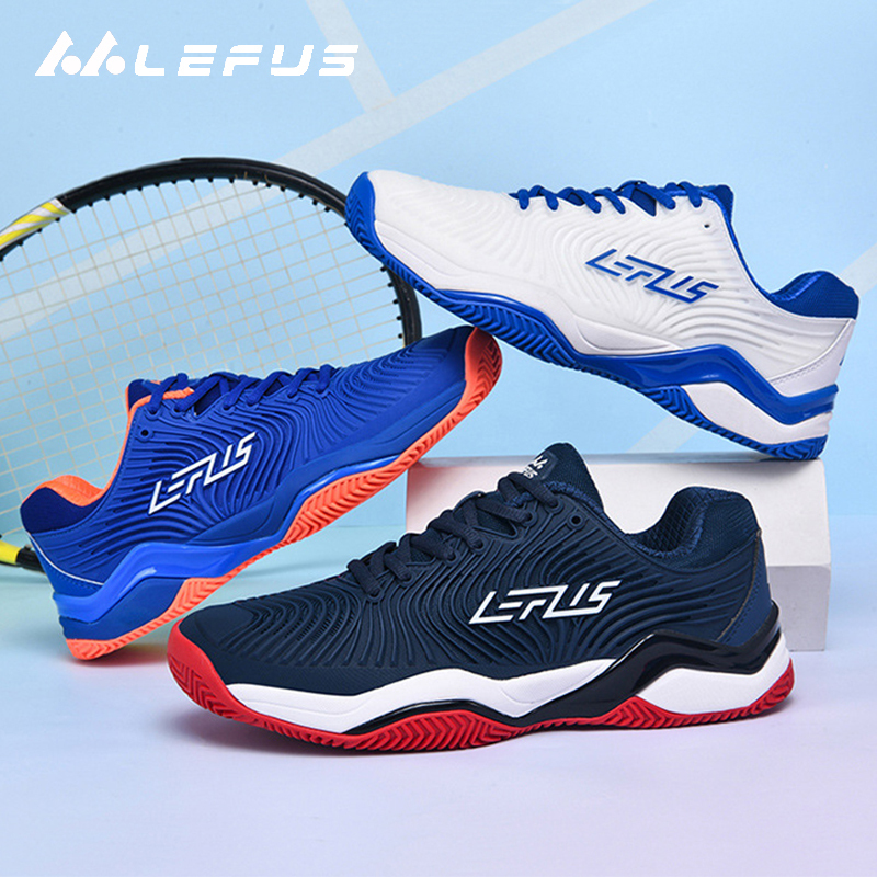 Lefus/Levers Shock-Absorbing, Breathable and Wear-Resistant Sports Shoes, Lightweight Non-Slip Tennis Shoes, Same Style Training Shoes for Men and Women