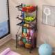 Sports and Fitness Equipment Storage Rack, Household Dumbbell and Kettlebell Rack, Mobile Basketball Foam Roller, Yoga Mat Storage Rack