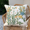 French flower pillow cushion daisy cushion sofa living room lumbar support M balcony bay window pillow case does not contain core