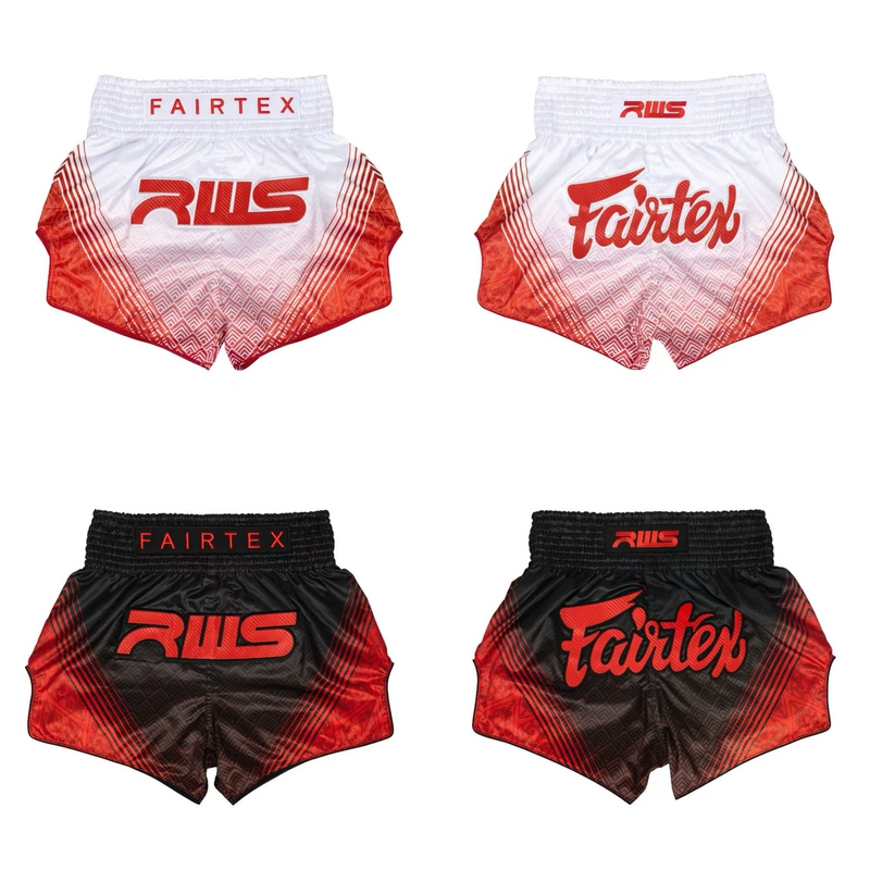 Thai Fairtex Rws Competition-Style Muay Thai Shorts, Fighting Shorts, Boxing and Martial Arts Training Shorts Thai Fairtex Rws Competition-Style Muay Thai Shorts, Fighting Shorts, Boxing and Martial Arts Training Shorts