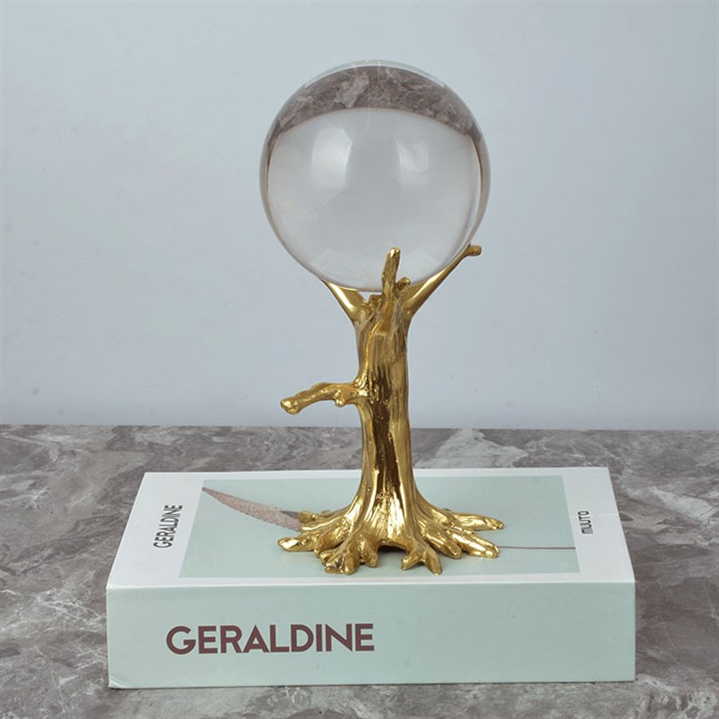 实木水晶球葫芦摆件：传统工艺与现代审美的碰撞