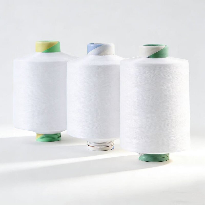 Factory Direct Sales of Polyester Yarn Dty Medium Stretch Yarn Without Mesh 50D24F 36F 75D36F 72F Polyester Low to Medium Stretch