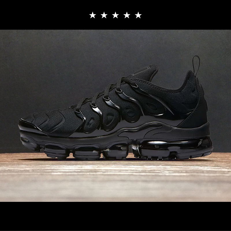 【TP】Men's Women's Black Air Cushion Running Shoes