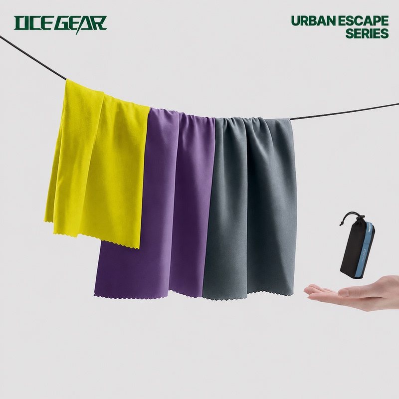 Oce Gear Outdoor Sports Compression Towel Quick-Drying Cooling Towel Running Cooling Foldable Pocket Sweat Towel