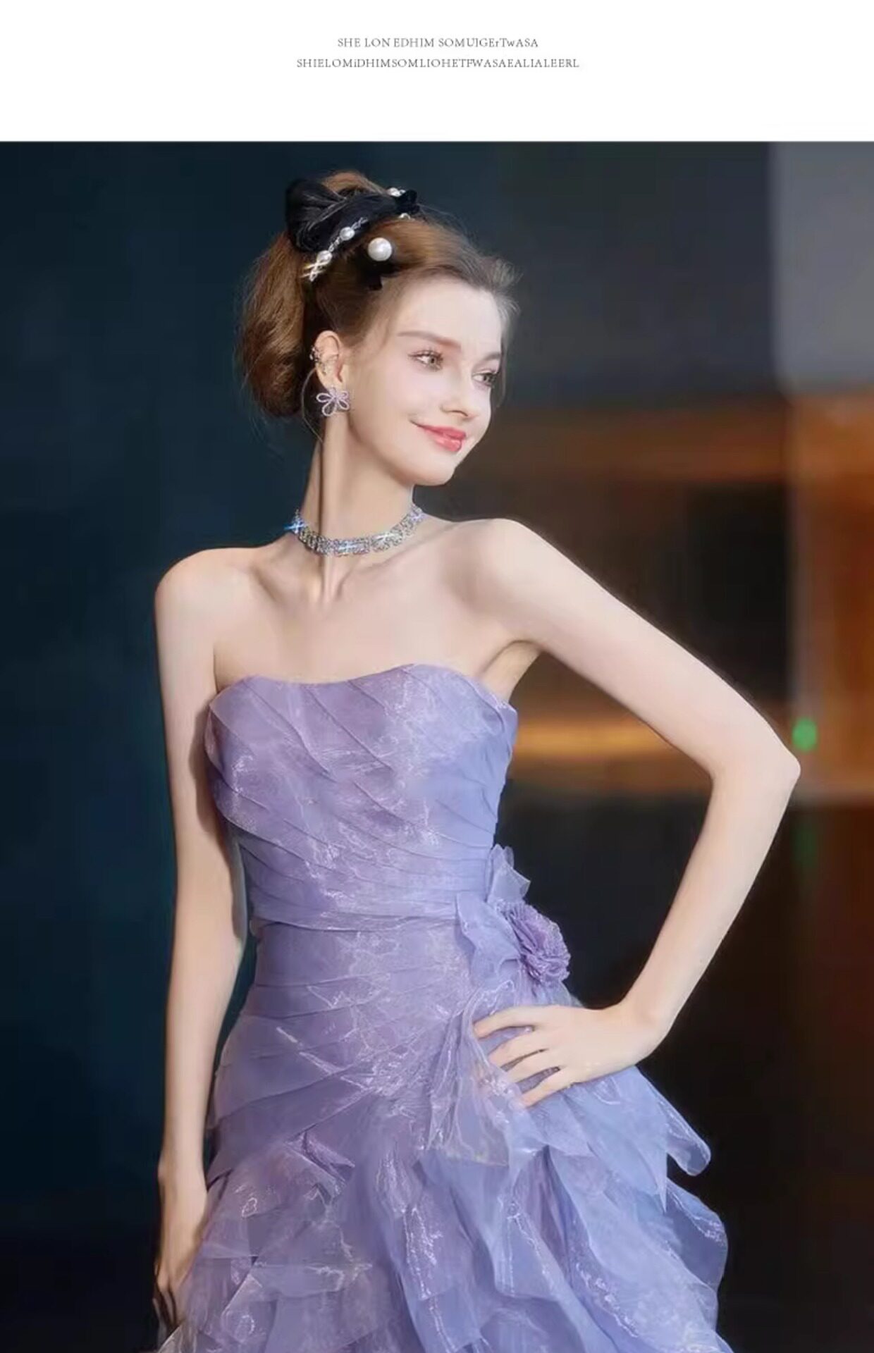 Детская куртка Жан purple strapless evening dress fairy light luxury engagement