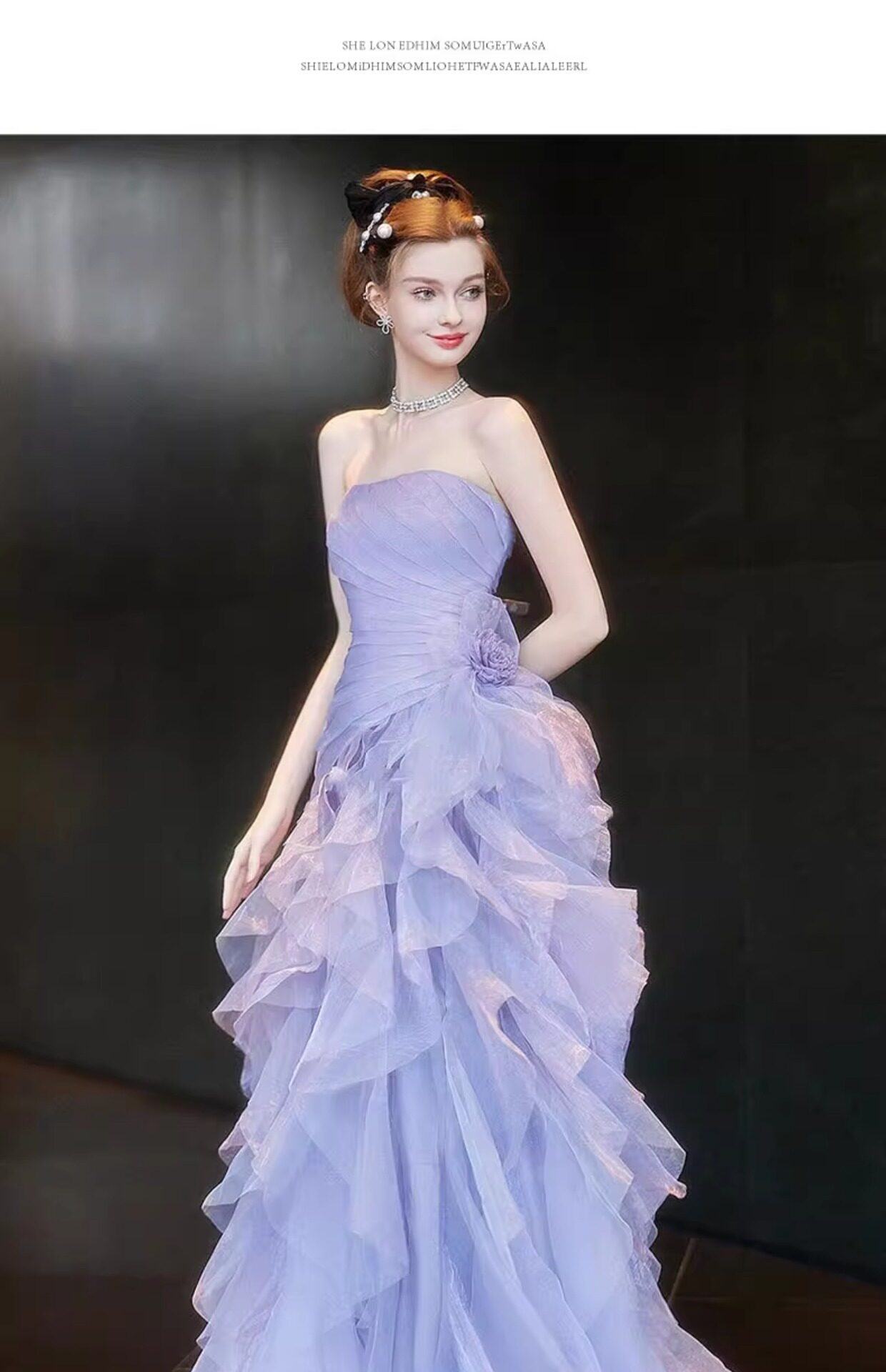 Детская куртка Жан purple strapless evening dress fairy light luxury engagement