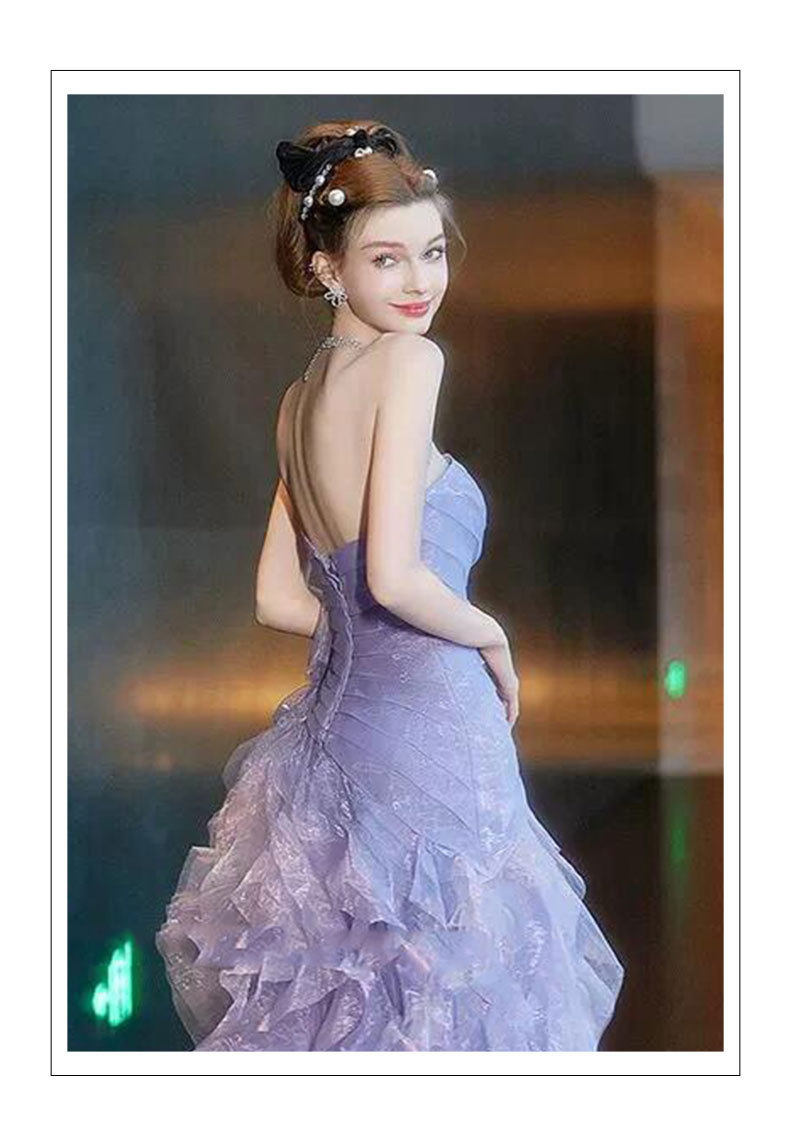 Детская куртка Жан purple strapless evening dress fairy light luxury engagement