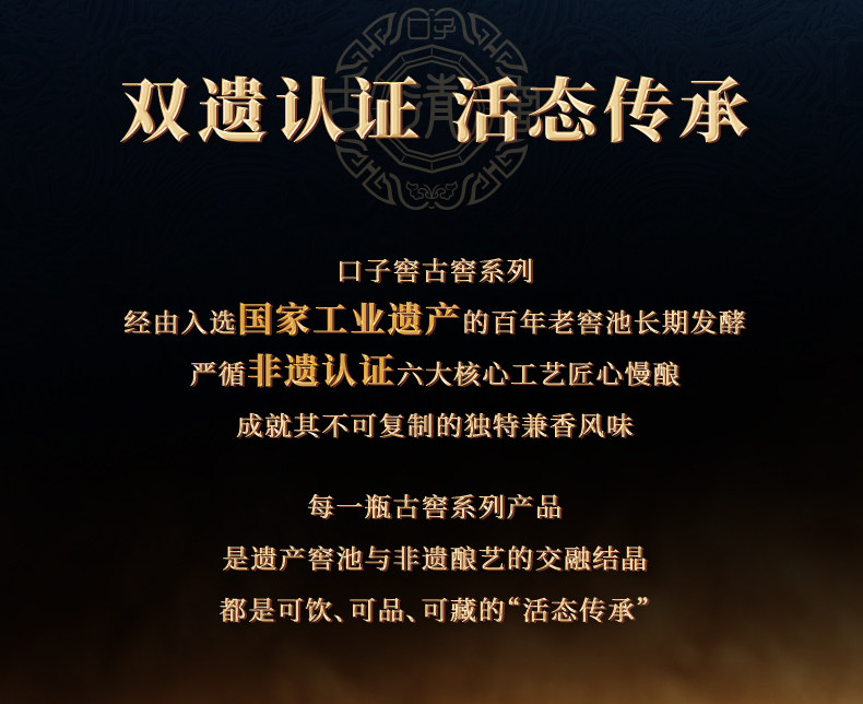安享好物 安享B级白酒-口子窖古窖清白酒 企标 