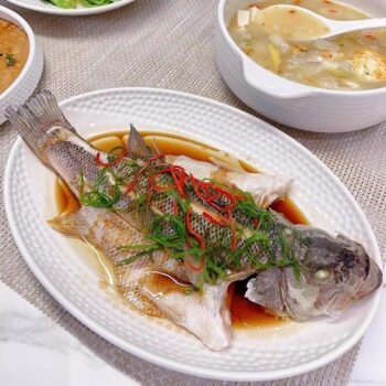 Fish Plate for Home Use, Ceramic Steaming Fish Plate, Special Plate 12inch Oval Plate, Special Large Plate for Chopping Chili and Fish Head
