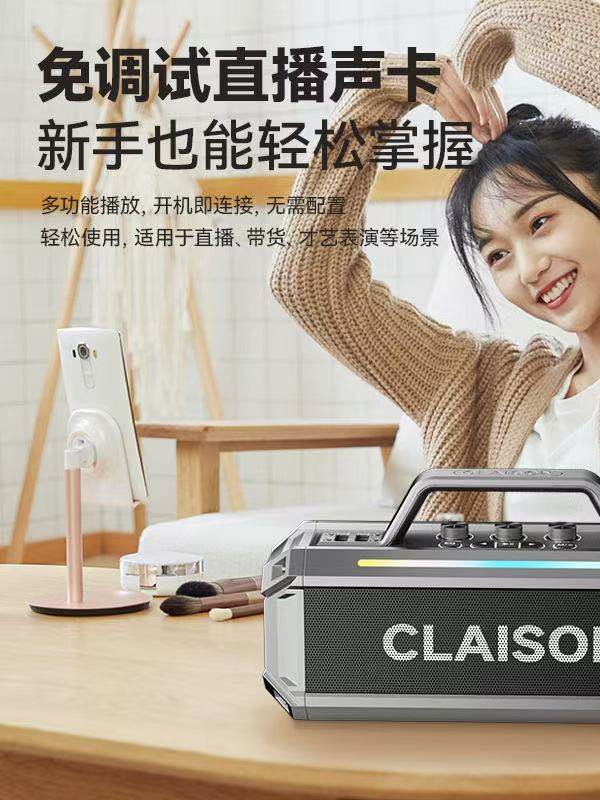 High-Volume 300-Watt Speaker, True Wireless Bluetooth Speaker, High Volume, Ultra-High Power, Noise Reduction, Super Heavy Bass, 7 Speakers