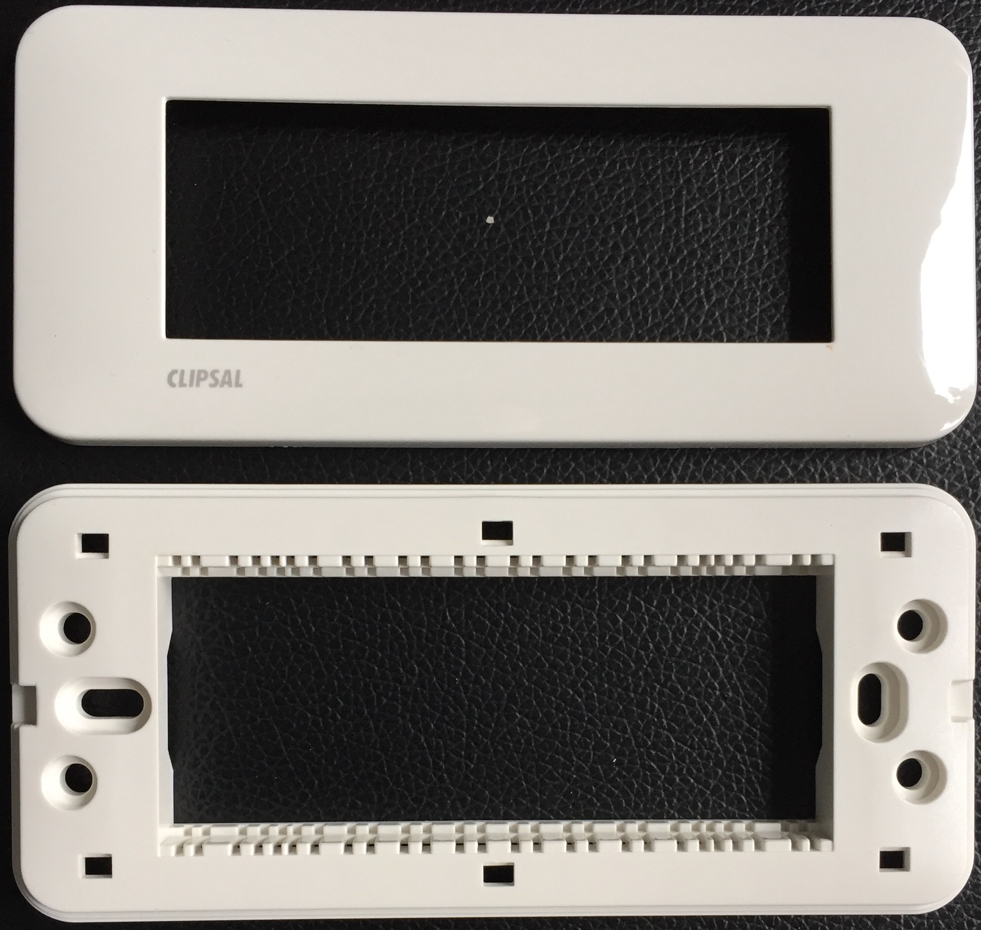 Brand new chwin 118 series horizontal fit white six-switch socket panel frame