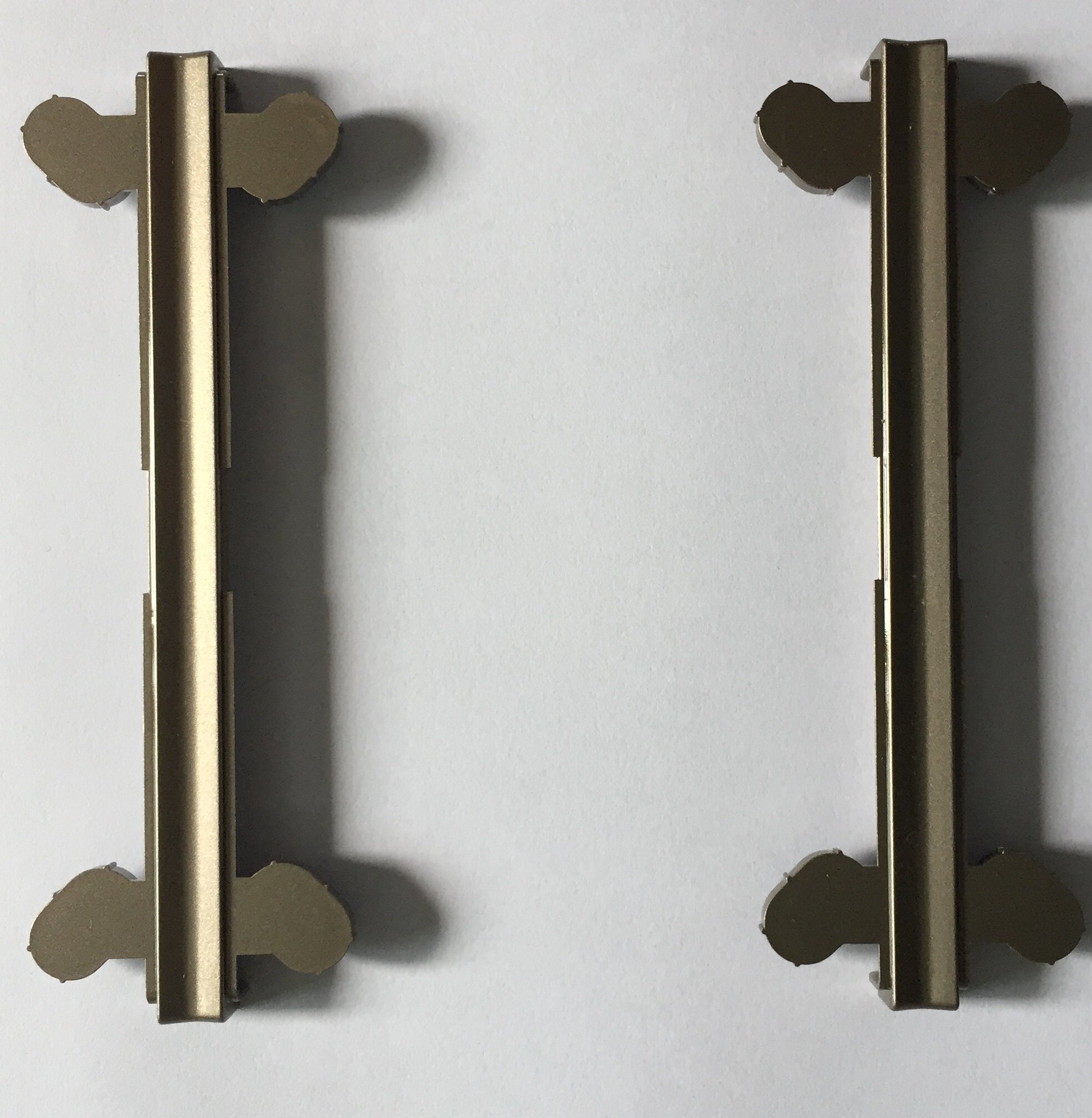 New Schneider light touch style brown frame connector 5 pieces