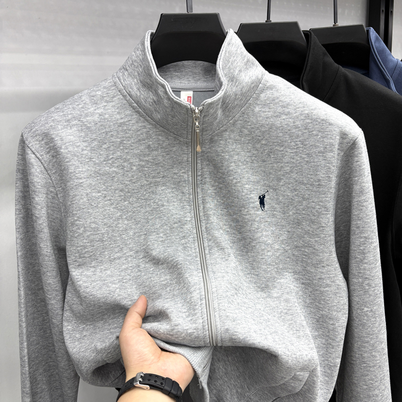 [Outlet 90% off Zone] Paul Jacket Men's Spring and Autumn Zipper Cardigan Stand Collar Sweatshirt Loose Fit Top