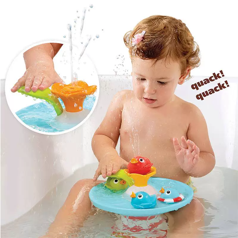 Yookidoo, электрическая игрушка для игры в воде, утка