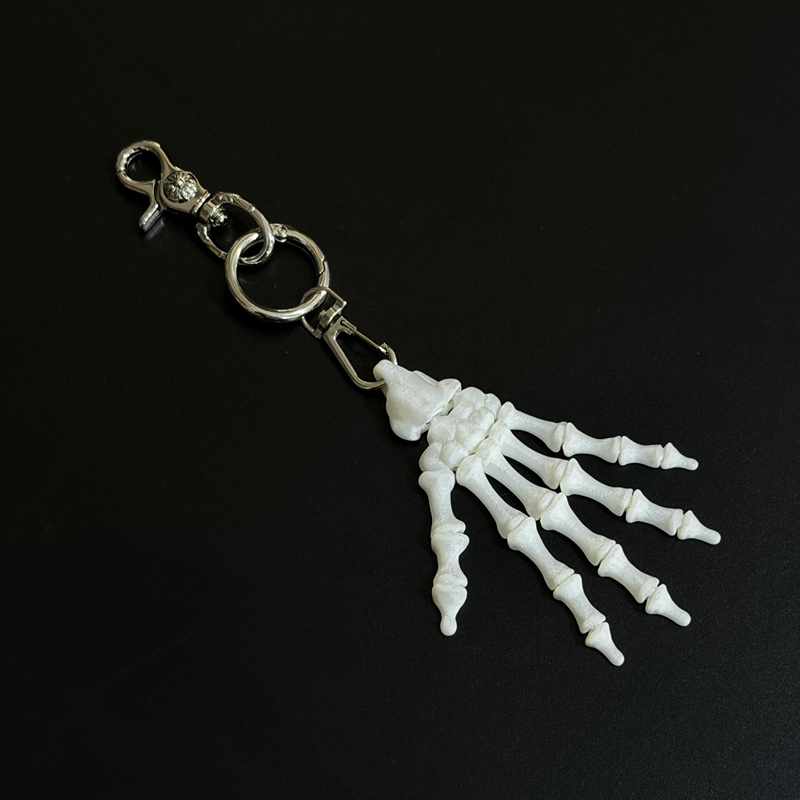 Soul Mates Subculture Dark Punk Rock Niche Skull Hand Waist Keychain Accessory Bag Pendant