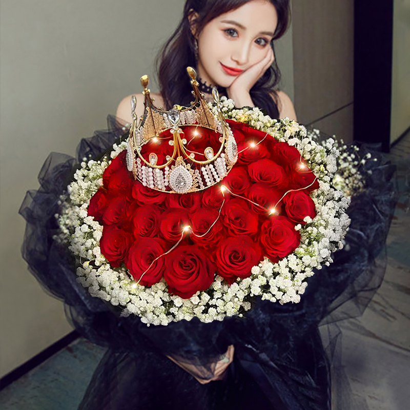 Nationwide Flower Delivery, Same-City Delivery for Girlfriend, 33 or 99 Red Rose Bouquets, Birthday, Shanghai and Beijing Store Express Delivery Nationwide Flower Delivery, Same-City Delivery for Girlfriend, 33 or 99 Red Rose Bouquets, Birthday, Shanghai and Beijing Store Express Delivery