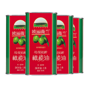 欧丽薇兰特级初榨橄榄油红1L*4
