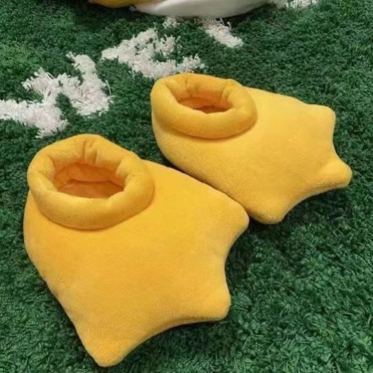 Duck Claw Slippers Penguin Feet Abstract Quirky Dinosaur Plush Cotton Shoes for Adults and Children Warm Heel-Covering Performance Cosplay Duck Claw Slippers Penguin Feet Abstract Quirky Dinosaur Plush Cotton Shoes for Adults and Children Warm Heel-Covering Performance Cosplay