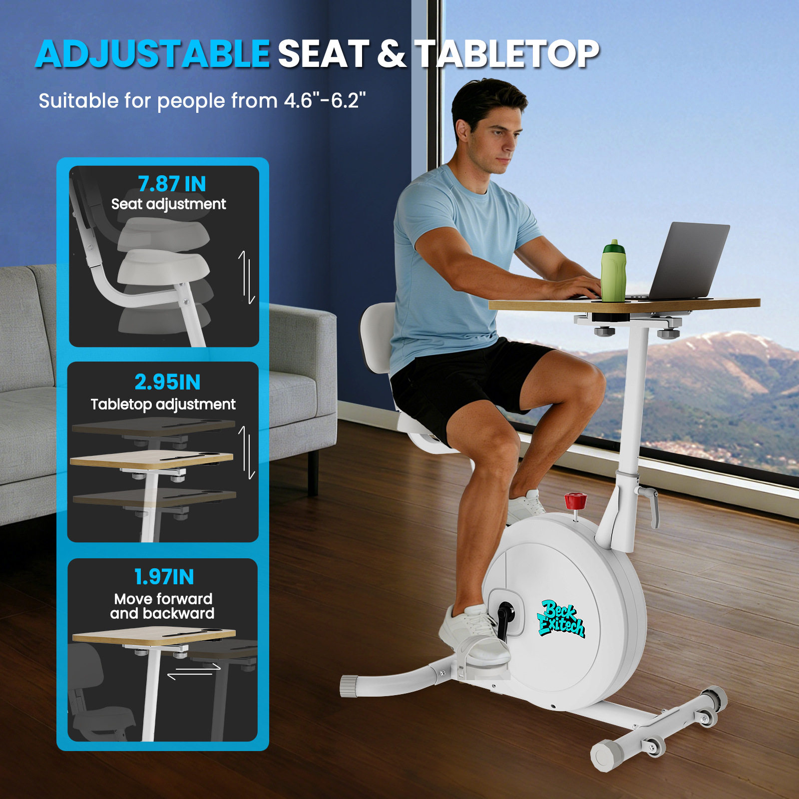 Yixi EXI cross-border specializes in spinning indoor exercise bikes and household silent sports and fitness equipment