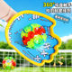 Children's Suction Cup Throwing and Catching Ball Creative Sticky Ball Parent-Child Outdoor Interactive Fun Play Hand-Held Bouncing Ball Racket