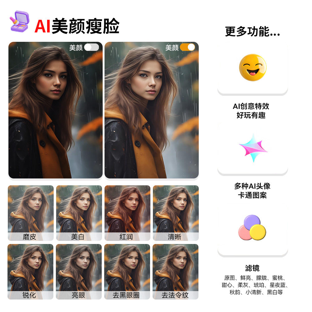 W&O Digital Camera Ai Smart Touch Screen Camera Ccd Style Student-Specific High-Definition Travel Vlog Dual-Camera for Girls