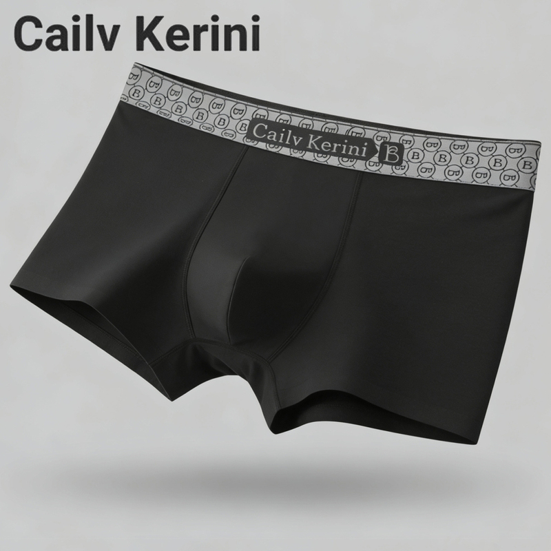 Cailv Kerini High-End Men's Underwear Boxer Shorts Modal Cotton Breathable Antibacterial Moisture-Absorbing Magnet Gift Box