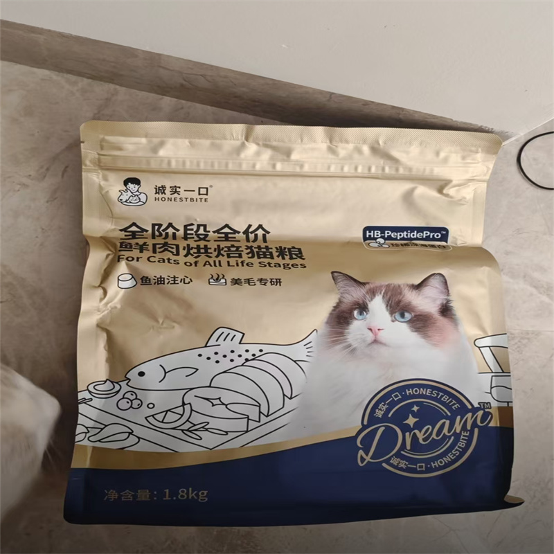 Honesty in Every Bite Dream Little Gold Bag Bright Fur Freeze-Dried Baked Fresh Meat Cat Food Honesty in Every Bite Dream Little Gold Bag Bright Fur Freeze-Dried Baked Fresh Meat Cat Food