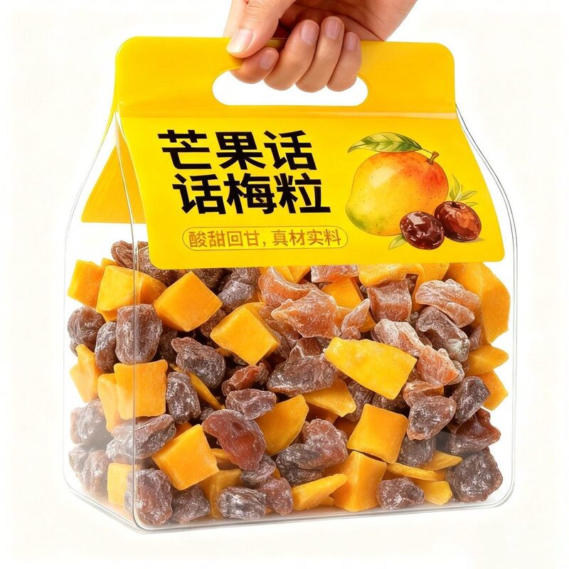 【Too Cheap】Mango and Plum Fruit Snacks, Sweet and Sour Dried Fruit, a Refreshing and Delicious Popular Snack