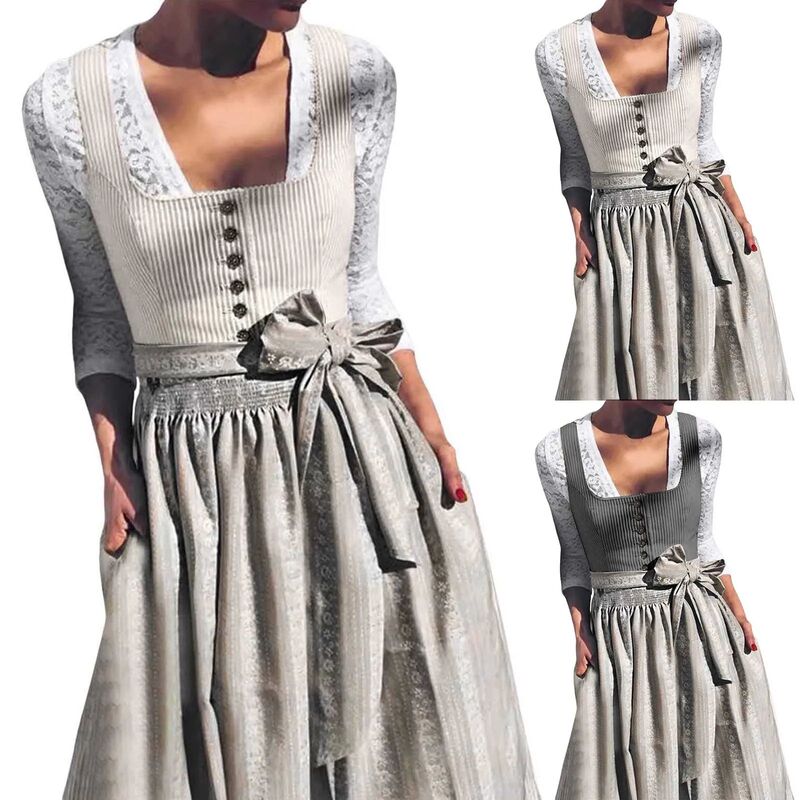Carnival Clothes Women Off Shoulder Dirndl Dress German Beer Carnival Clothes Women Off Shoulder Dirndl Dress German Beer