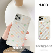 (Girls series) for iphone12 phone case all-inclusive lens 12promax lens Protective case Apple 11 lens film xsmax Apple xr push-pull lens