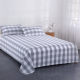 Thickened old coarse cloth bed sheet double coarse cloth kang single quilt cover single student dormitory bed sheet two-piece three-piece set
