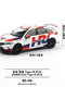 Tuoyi 1/64 Honda Civic Type-R (Fl5) Racing Car Hrc Livery S2-06 Alloy Car Model [in Stock]