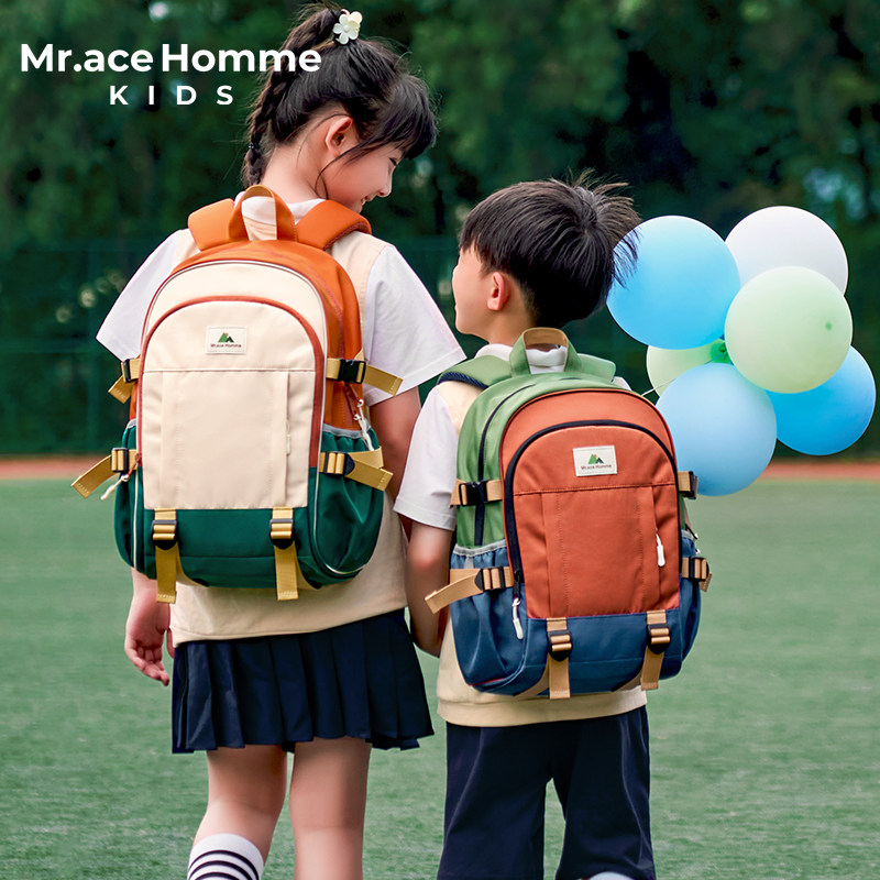рюкзак для начальной школы mracekids для девочек в одном, двух, трех, четырех, пяти и шести классах уменьшает нагрузку на позвоночник рюкзак для мужчин