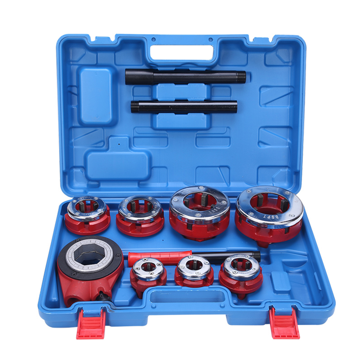 工具钢水管板牙：手动套丝机神器，轻松搞定2分管至6分管！🔧🛠️