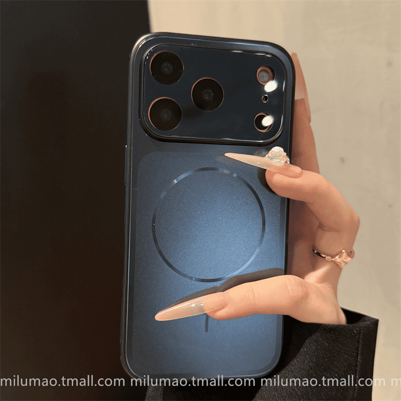 ins Seconds to Transform into 17 Corning Glass Lens Film Suitable for Iphone17Pro Apple 15 Phone Case 16Promax New Model 13 Magnetic 14 Unisex 15Pro Couple 16 Anti-Drop Air Case Promax