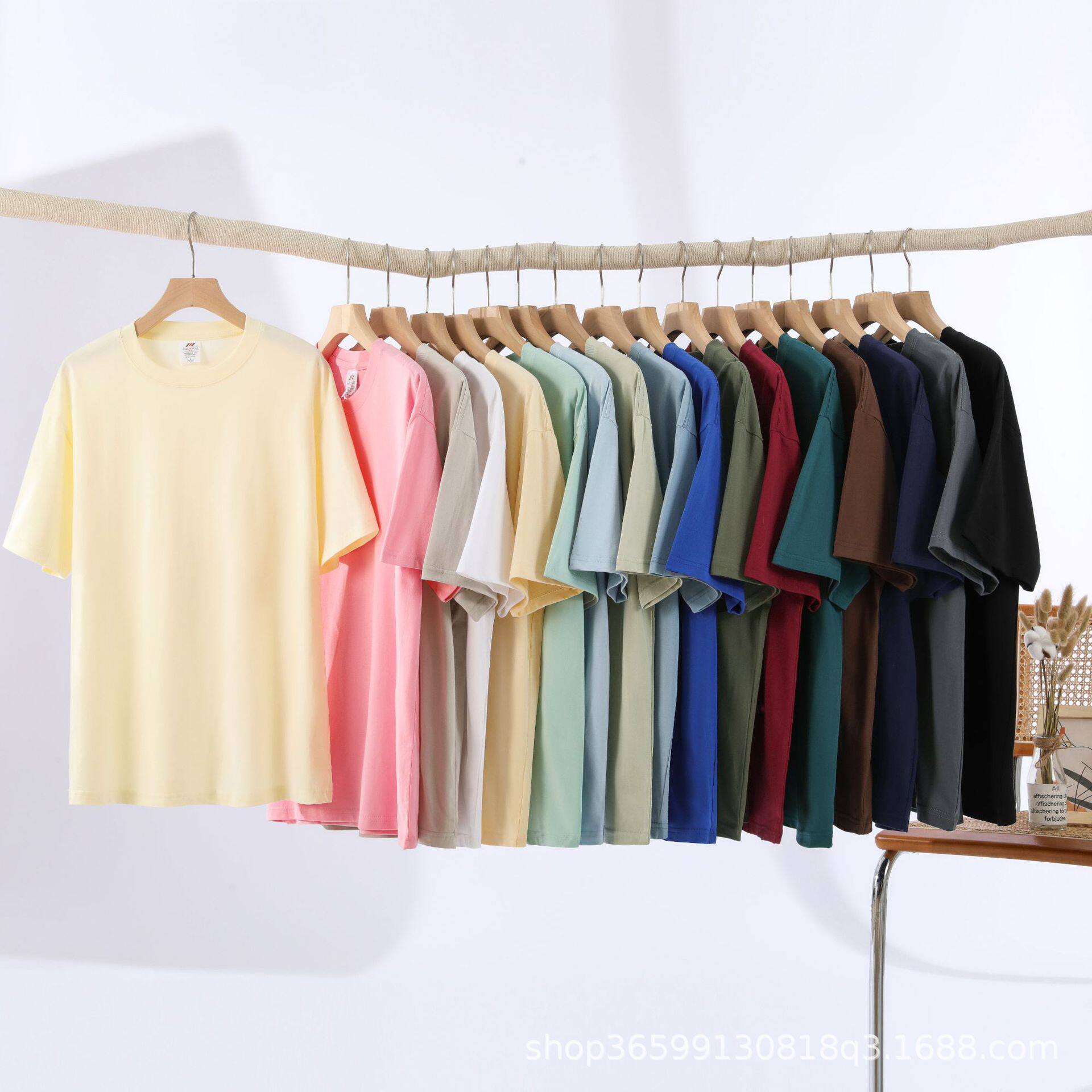 JHXDF #PRO004 Tricolor Sleeve Edge T-Shirt 三色T恤 2