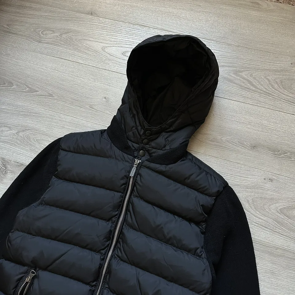 JHXDF #PRO002 Hooded Wool Cardigan Duck 连帽针织羽绒 (鸭) 3