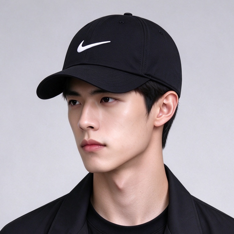 Authentic Nike/Nike Hat Black Peaked Cap Casual Hat Pure Cotton Classic Baseball Cap Unisex Sun Hat Authentic Nike/Nike Hat Black Peaked Cap Casual Hat Pure Cotton Classic Baseball Cap Unisex Sun Hat