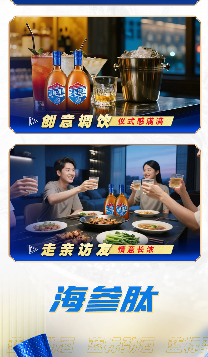 安享好物 安享B级白酒-劲牌蓝标劲酒 企标 